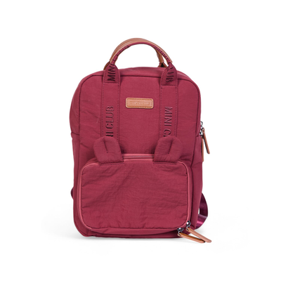 Mini Club Kids Backpack - Signature - Urban - Burgundy