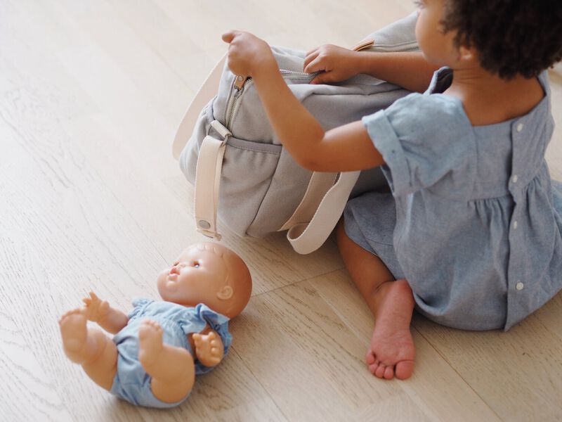 Changing Bag PARIS - Pearl Grey