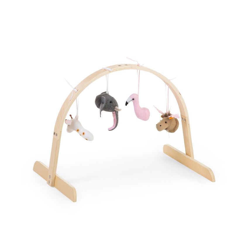 Arche B&eacute;b&eacute; Universel Rond - Bois - Naturel