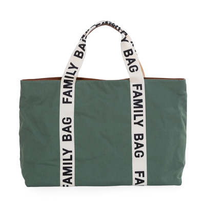 Family Bag Signature - Canvas Green