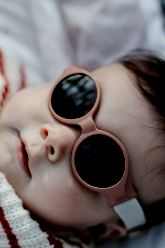 Newborn Strap Sunglasses 0-9m - Terracota