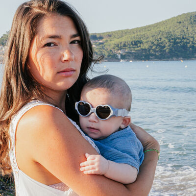 Lunettes 0-9 mois Baby heart - Galet 