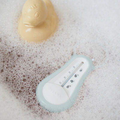 Thermom&egrave;tre de bain Bleu vert