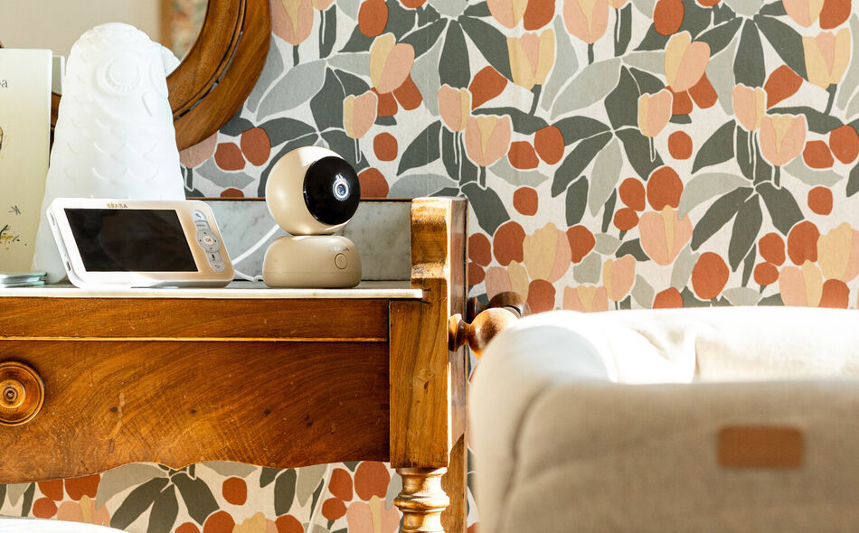 Zen Premium Video baby monitor - Clay earth