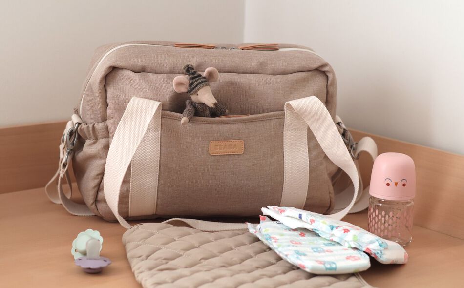 &Ouml;kologisch gestaltete Tasche Paris - Heather gazelle