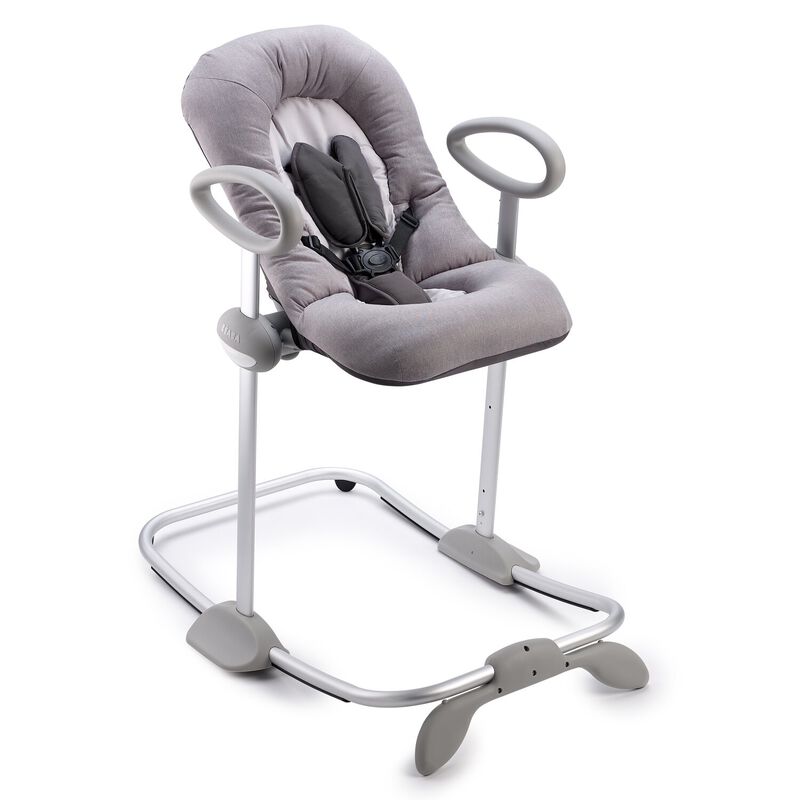 Babywippe Up and Down IV heather grey