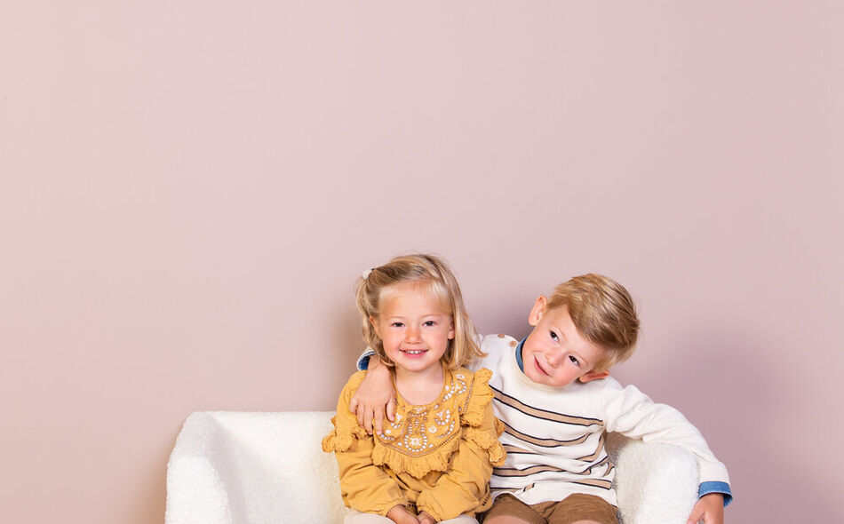 Banc enfant Teddy offwhite