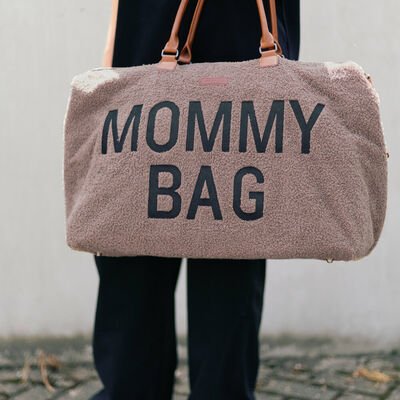 Nursery Bag Mommy Bag ® - Teddy Brun Doux