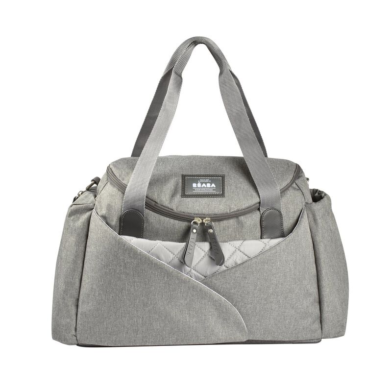 Sydney Diaper Bag - heather grey