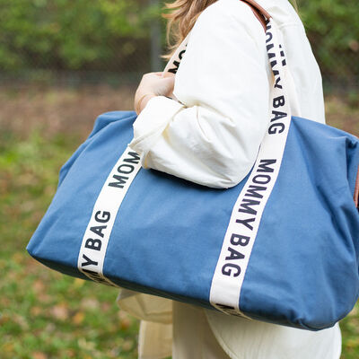 Mommy Bag &reg; Sac A Langer - Signature - Toile - Indigo