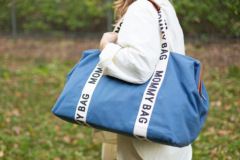 Mommy Bag &reg; Sac A Langer - Signature - Toile - Indigo