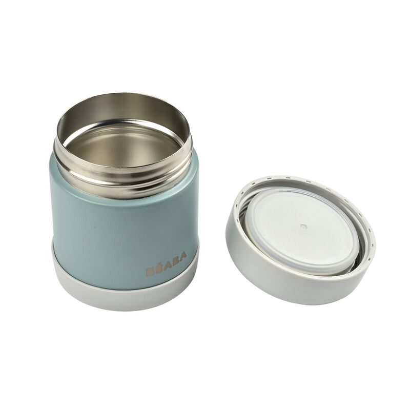 Stainless Steel Insulated Jar 10 oz eucalyptus