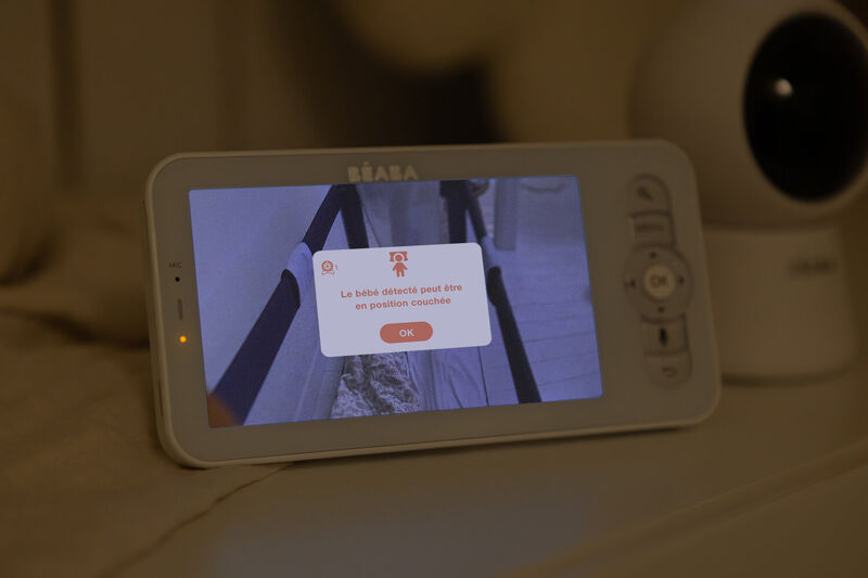 Vigilabeb&eacute;s con v&iacute;deo Zen Smart AI - White