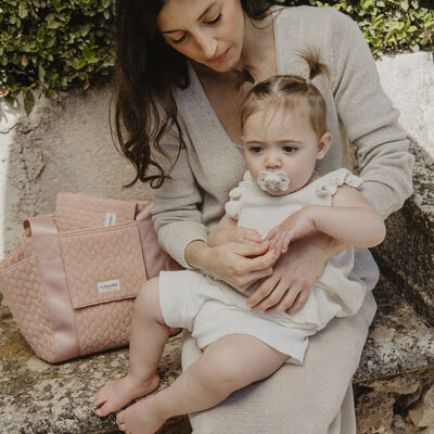 Wickeltasche Wonderland - Rosa