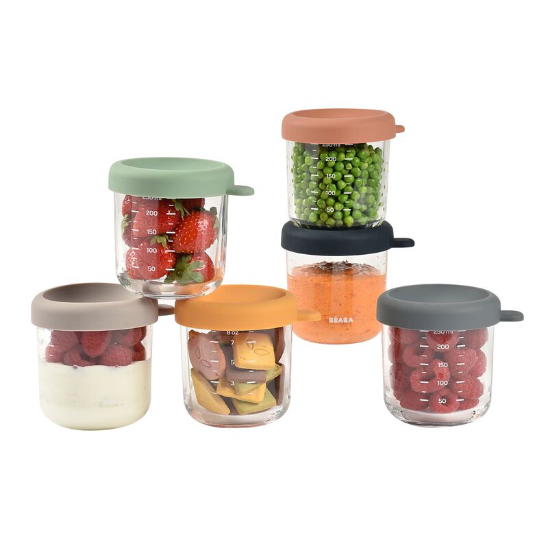 Coffret 6 portions verre 250ml Sunrise (Béaba) - Image 14