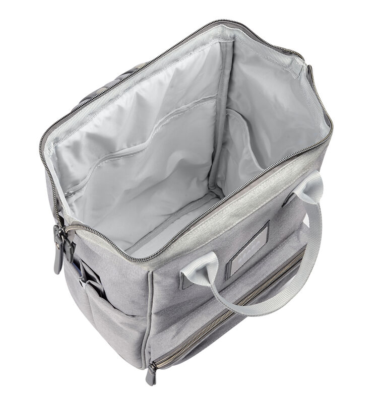 Wellington Diaper Bag heather grey