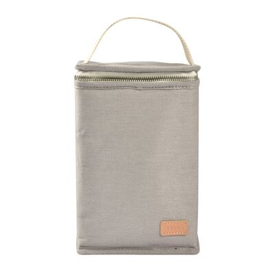 Isothermisch maaltijdzakje pearl grey