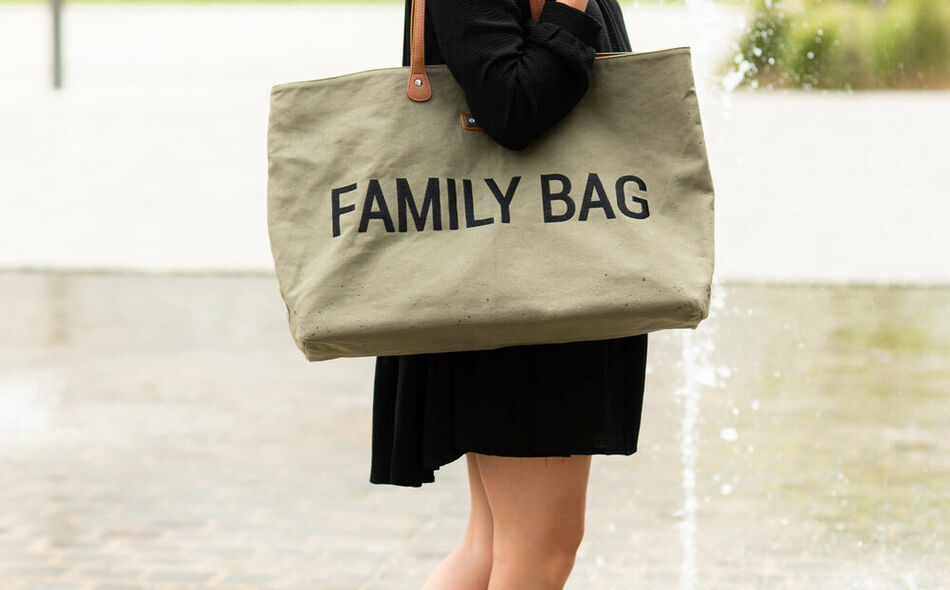 Family Bag - Canvas Kaki