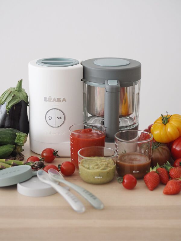 Bol seul gris Babycook N&eacute;o&reg; Gris/Blanc