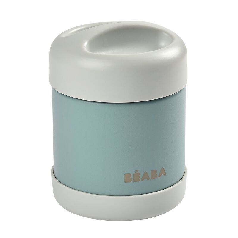 Thermos portapappa inox 300ml azzurro 