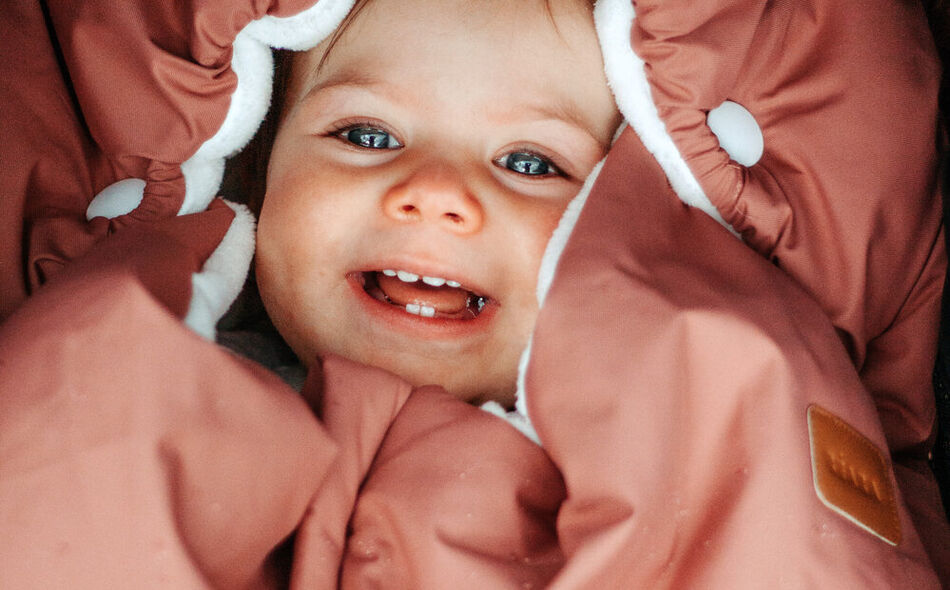 BEABA Stroller Muffs - Terracotta