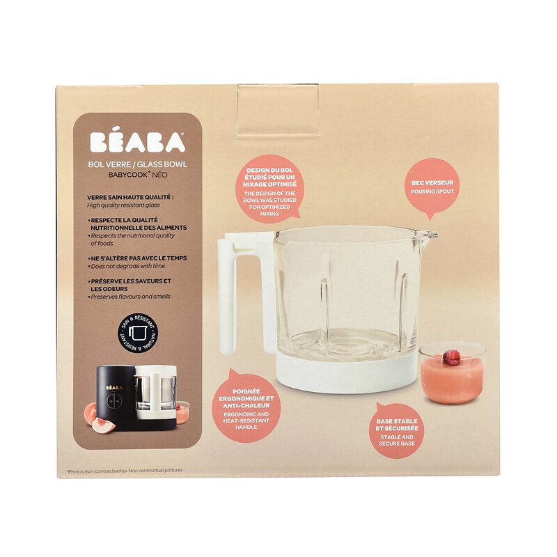 Ciotola singola bianca Babycook Neo&reg; blu notte