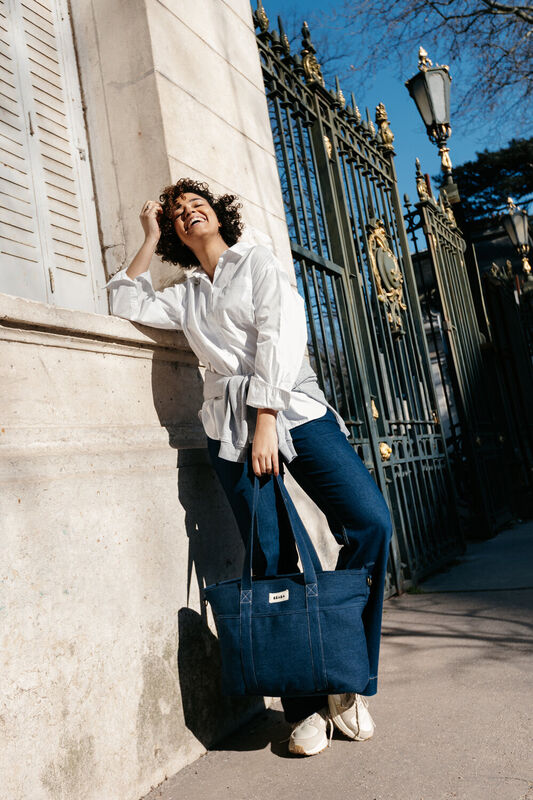 Wickeltasche Madrid - Denim