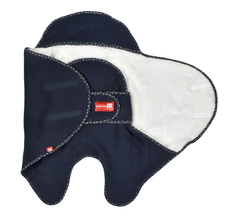 Babynomade® zweilagige fleece french touch 0-6m