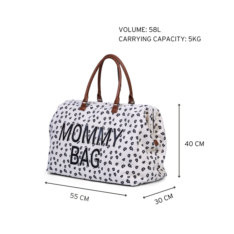 Mommy Bag ® Sac A Langer - Leopard (Childhome) - Image 9