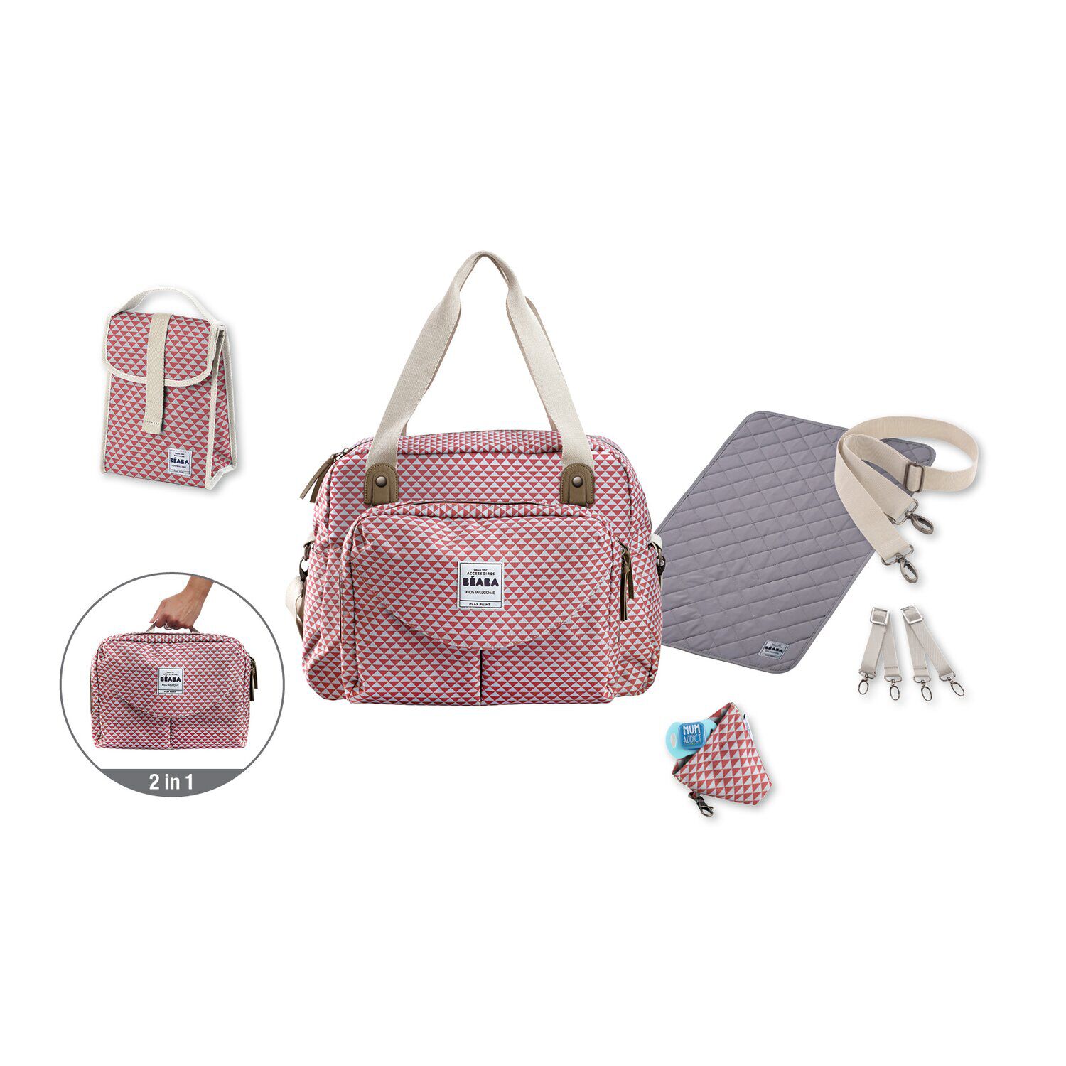 Sac a langer sales beaba geneve 2 marsala