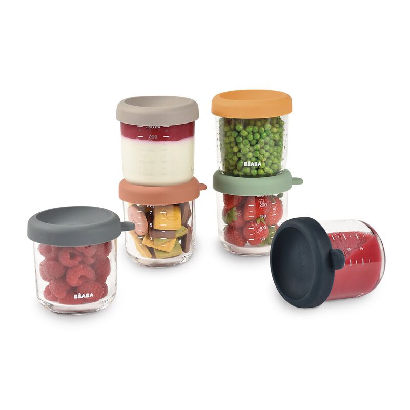 Coffret 6 portions verre 250ml Sunrise (Béaba) - Image 11