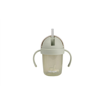 Tasse paille 1er &acirc;ge - Vert de gris