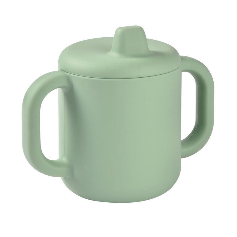 Tasse d'apprentissage silicone Vert sauge