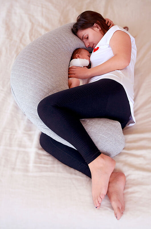 Big Flopsy &trade; Fleur de coton&reg; heather grey 