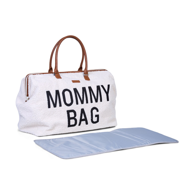 Mommy Bag ® Sac A Langer - Teddy Ecru (Childhome) - Image 6