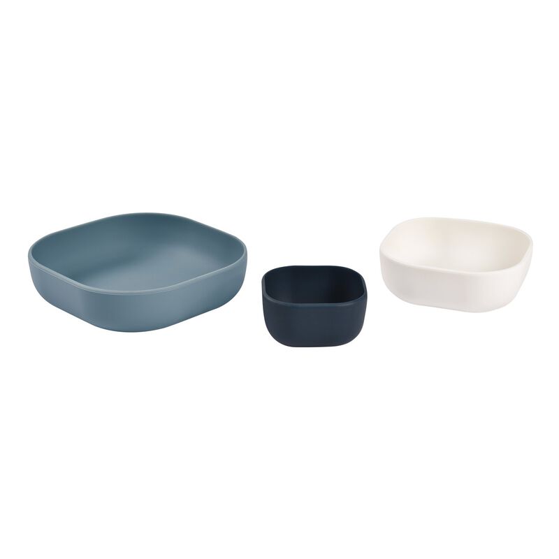 Lot de 3 bols silicone gigogne Night blue (Béaba) - Image 2