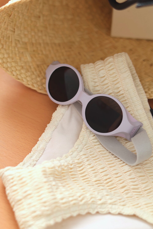 Newborn Strap Sunglasses 0-9m - Lilac