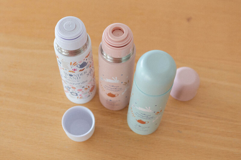 Wonderland 500ml insulated bottle