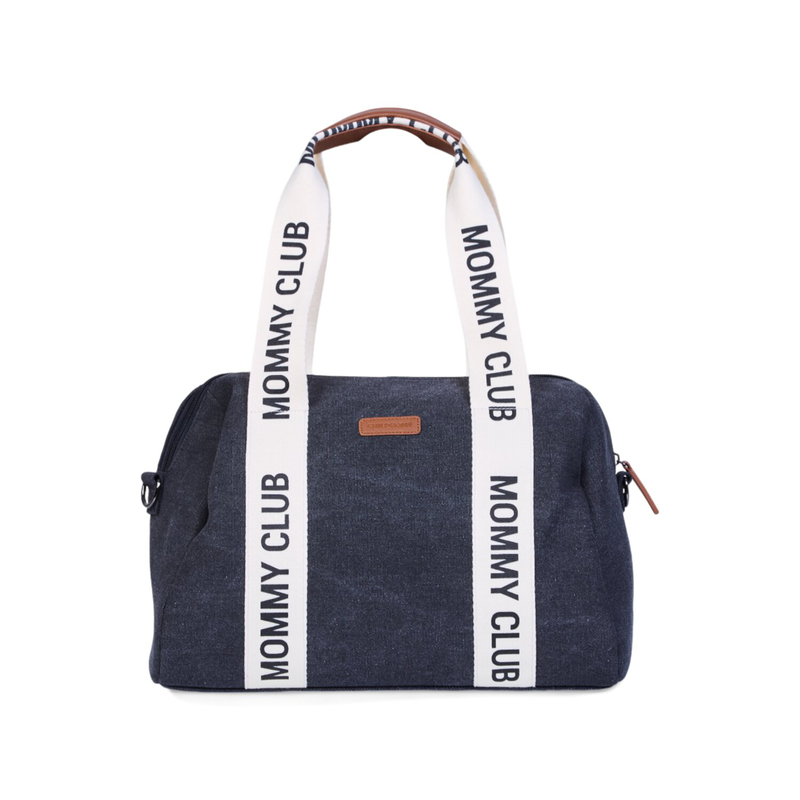Mommy Club  Sac &agrave; Langer - Signature - Canvas  - Noir
