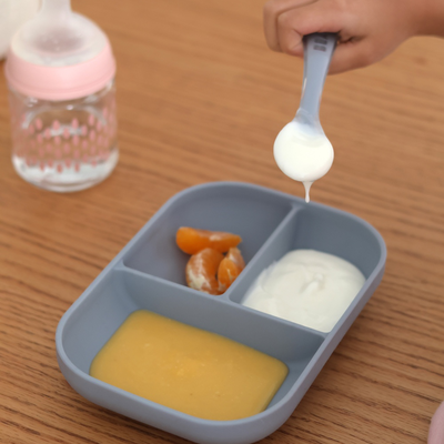 Set da pasto in silicone con ventosa