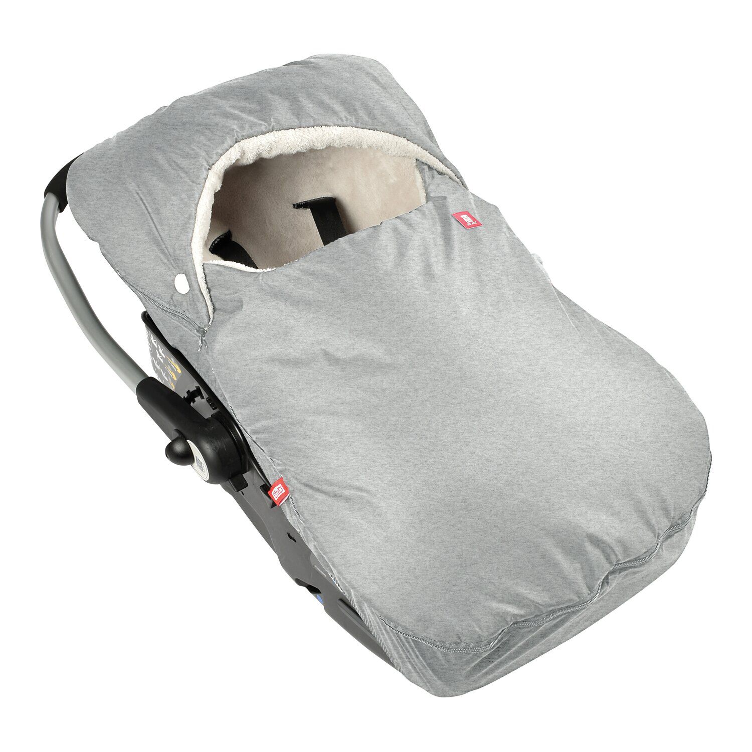 Car seat footmuff Heather grey