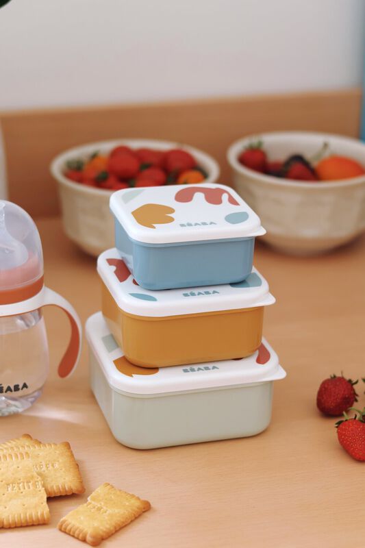 Juego de 3 cajas para aperitivos Playful