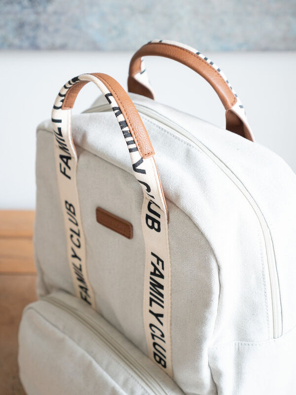 Family Club Signature Sac a Dos - Ecru