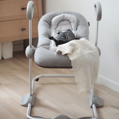 Up&Down Baby Bouncer Cushion heather grey