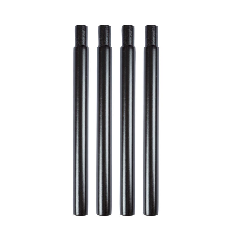 Evolu Patas de madera para trona - Negro