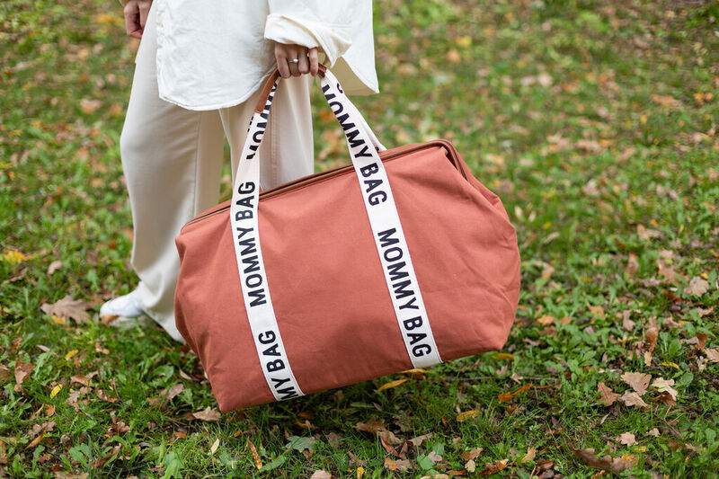 CHILDHOME SIGNATURE MOMMY BAG - TERRACOTTA