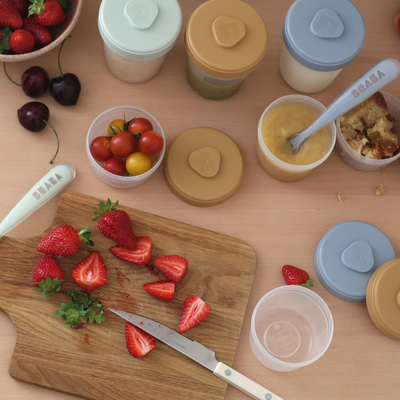 Pack premiers repas (12 portions + 2 cuill&egrave;res) - Galet