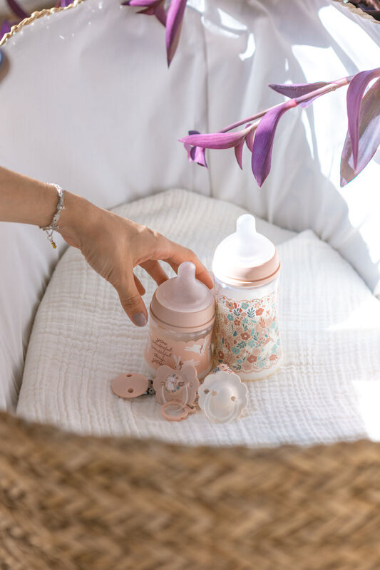 Welcome Baby Set - Bunny Pink