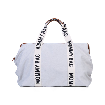 Mommy Bag &reg; Wickeltasche &ndash; Signature-Look - Canvas - Altweis