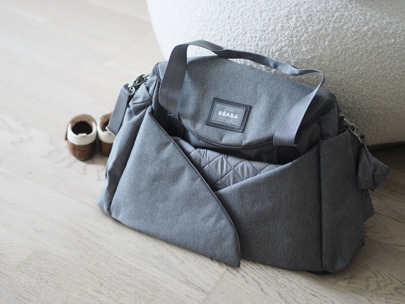 Sydney Diaper Bag heather grey